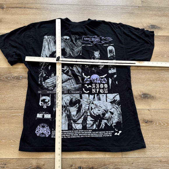 Darc Sport x Batman When Darkness Calls Premium Shirt Mens M Gym Body Building‎ - Picture 4 of 7